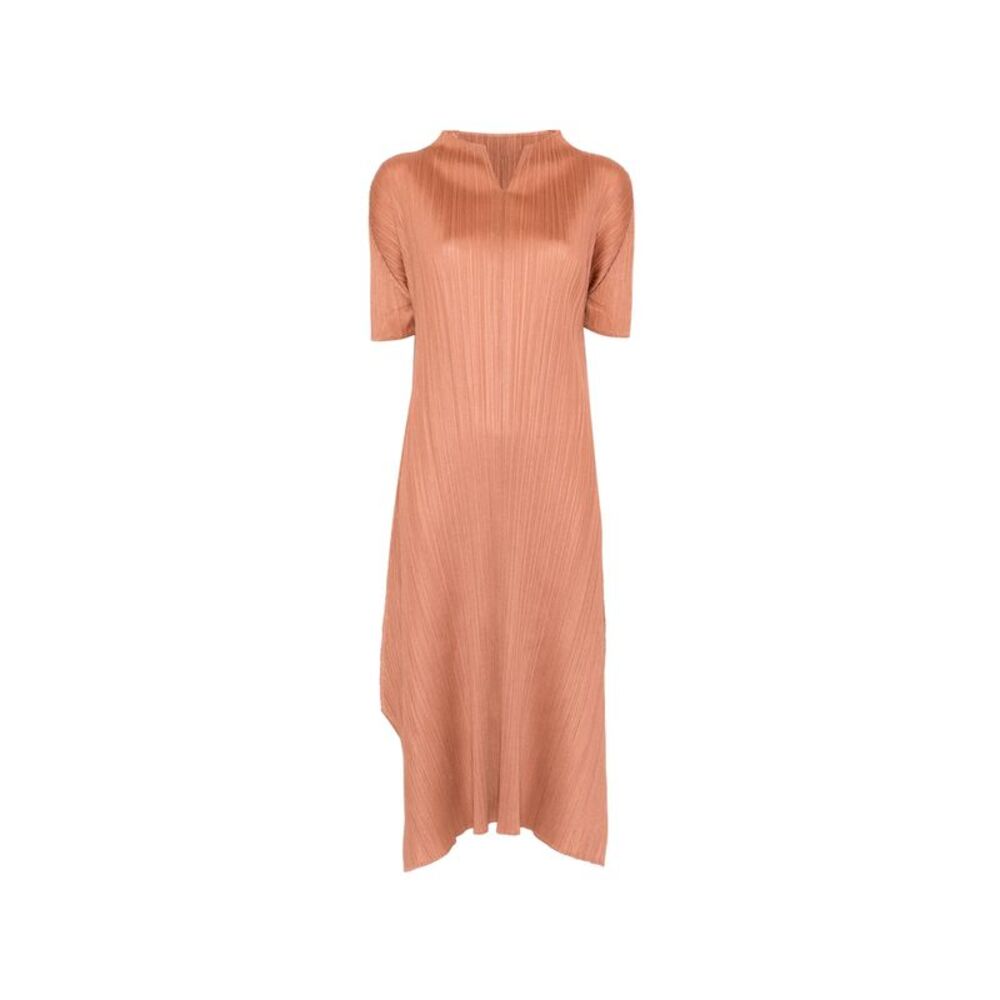 Pleats Please Orange Dresses - Day Dresses Women